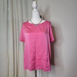 Designer Pink Vintage sheer blouse (NEIMAN MARCUS)